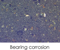 潤滑脂中過多的水會降低其厚度并導致水沖刷,導致基礎油氧化并導致軸承腐蝕